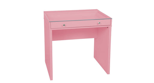 Slaystation Mini Pink Wood Vanity Desk