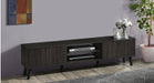 71 Inch Gray Wood TV Stand