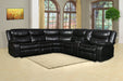 Antonio Brown Faux Leather Reclining Sectional