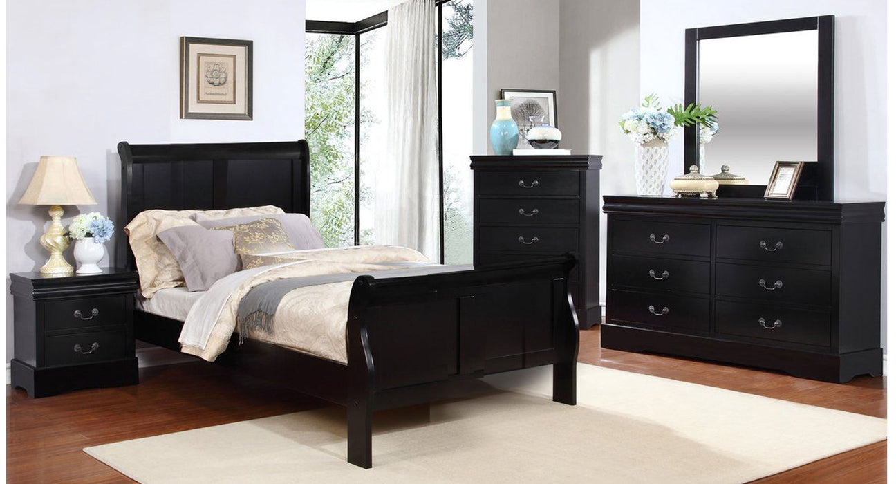 Louis Philippe Twin Bedroom Set