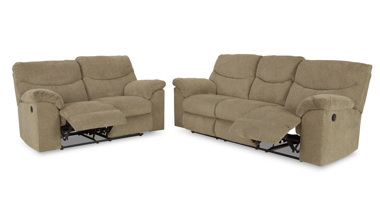 Alphons Reclining Sofa And Loveseat Set