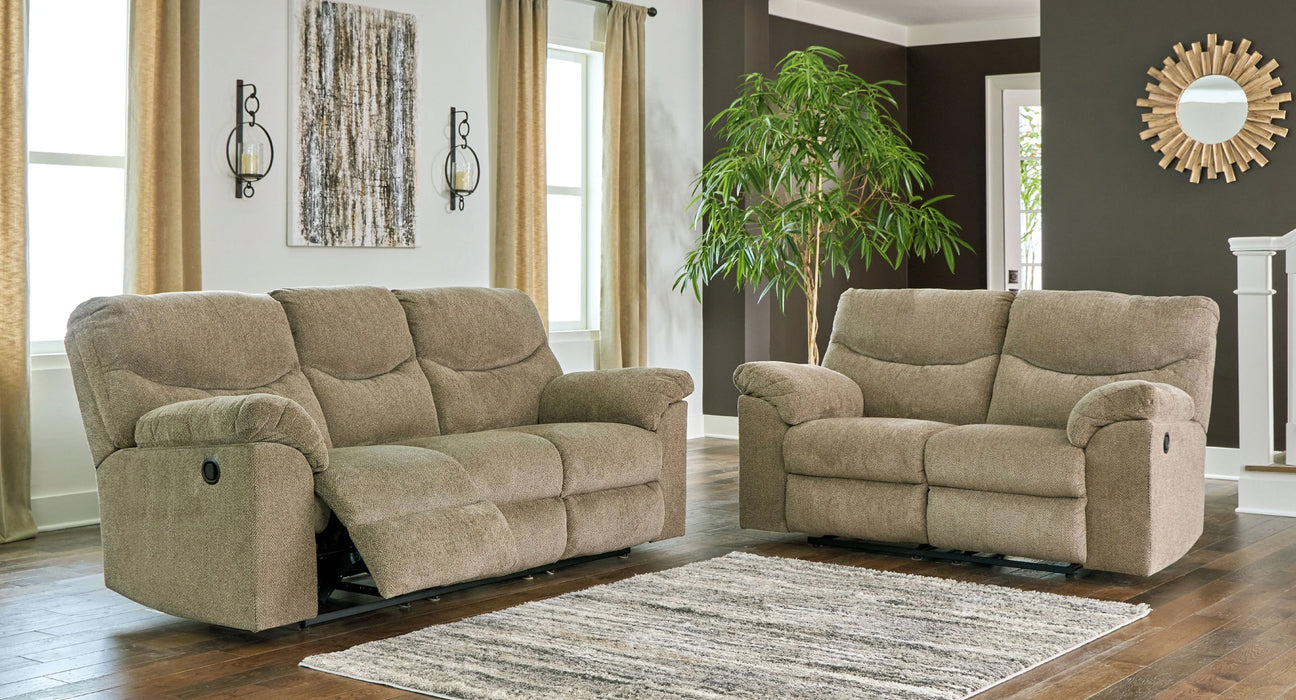 Alphons Reclining Sofa And Loveseat Set