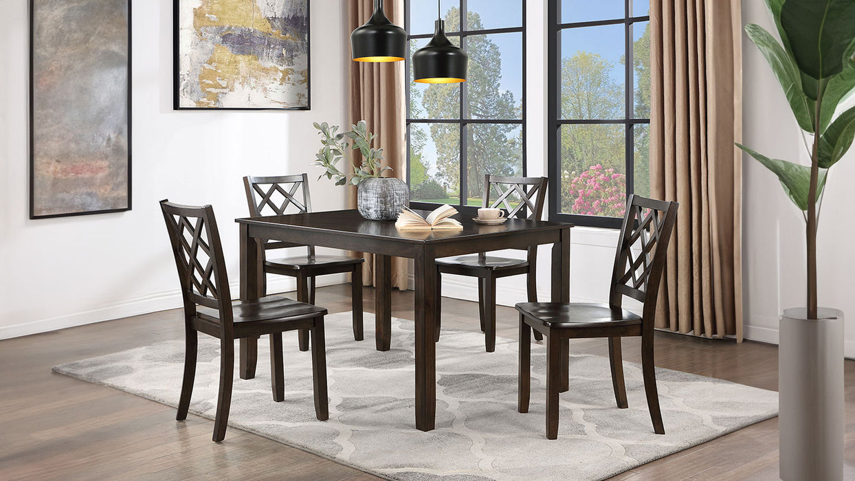 Trellis 5pc Dining Table & Chair Set