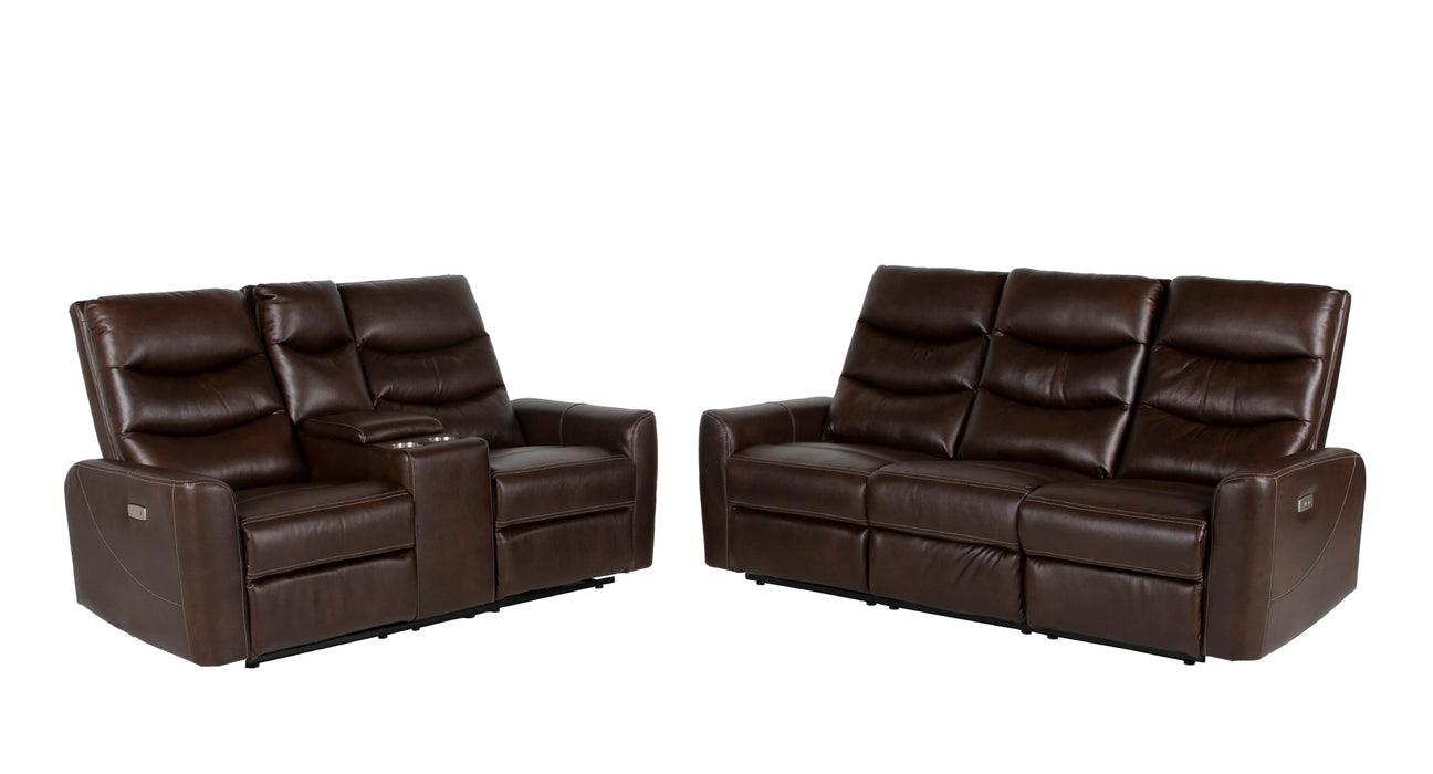 Ranger Power Reclining Sofa & Loveseat Set