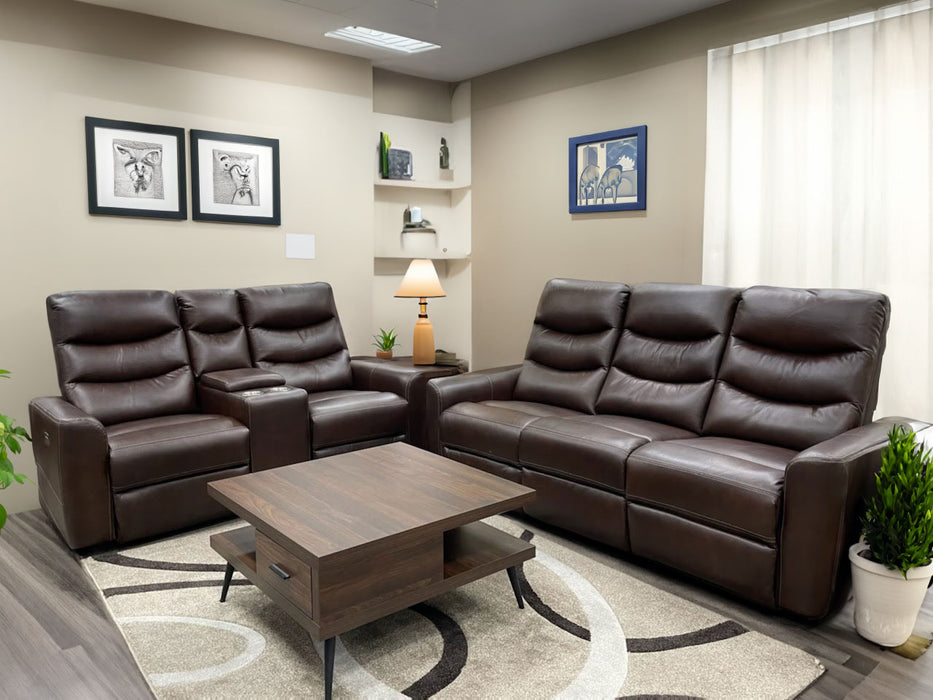 Ranger Power Reclining Sofa & Loveseat Set