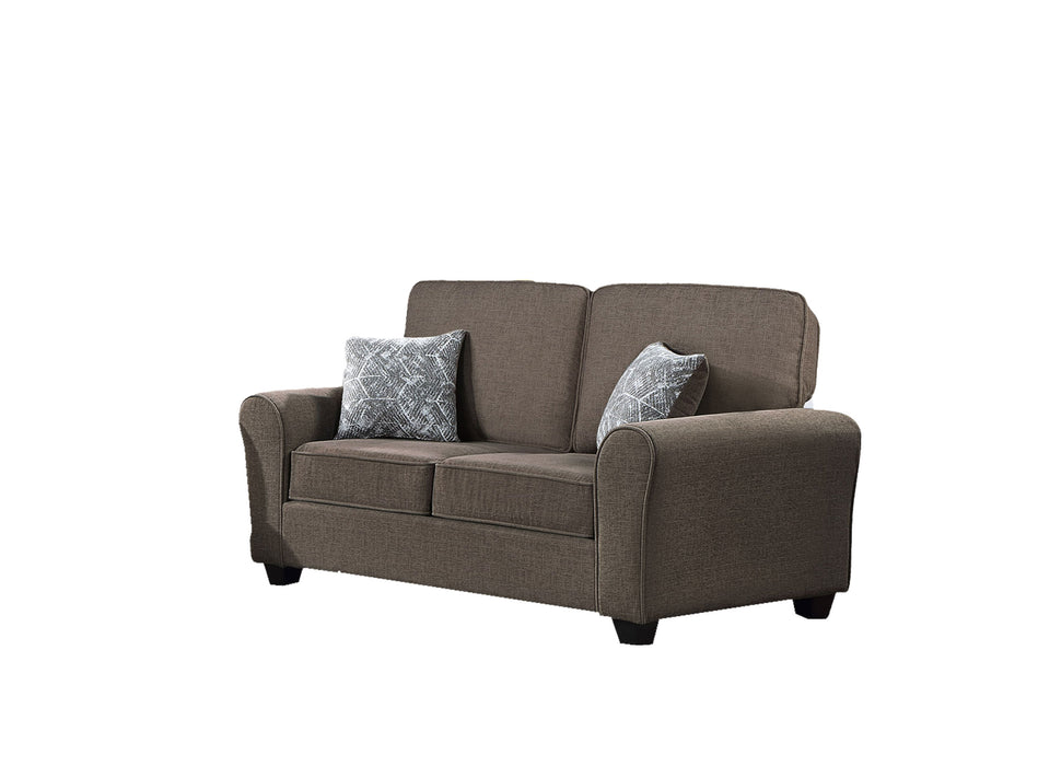 Baxton Sofa & Loveseat Set