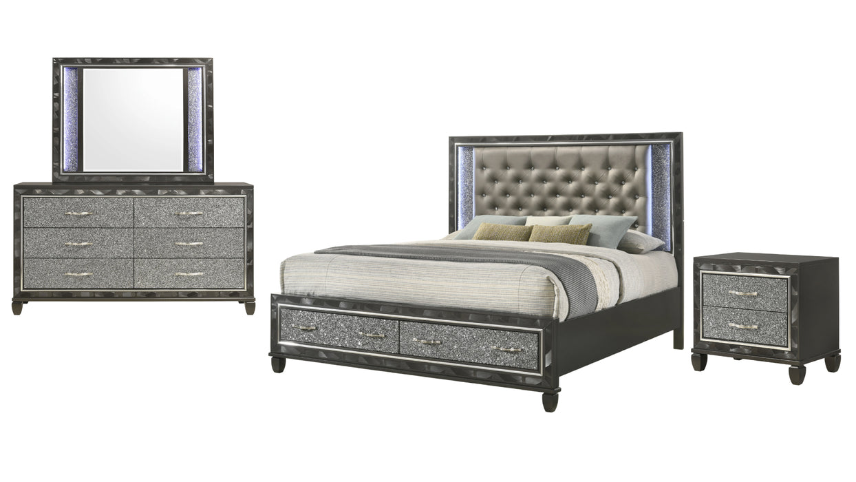 Radiance California King Bedroom Set