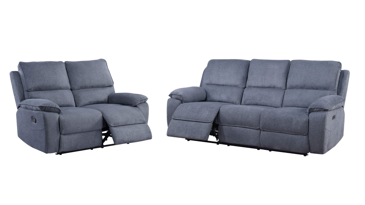 Melange Sofa & Loveseat Set