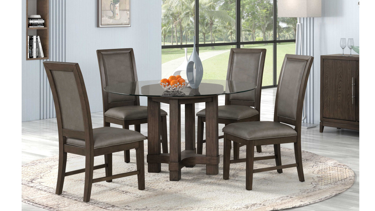 Cityscape 5pc Dining Table & Chair Set