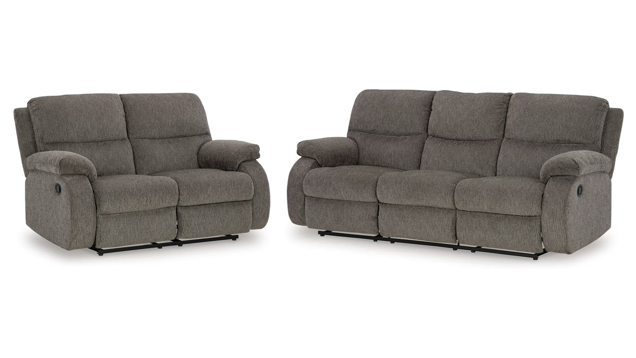 Scranto Reclining Sofa And Loveseat Set