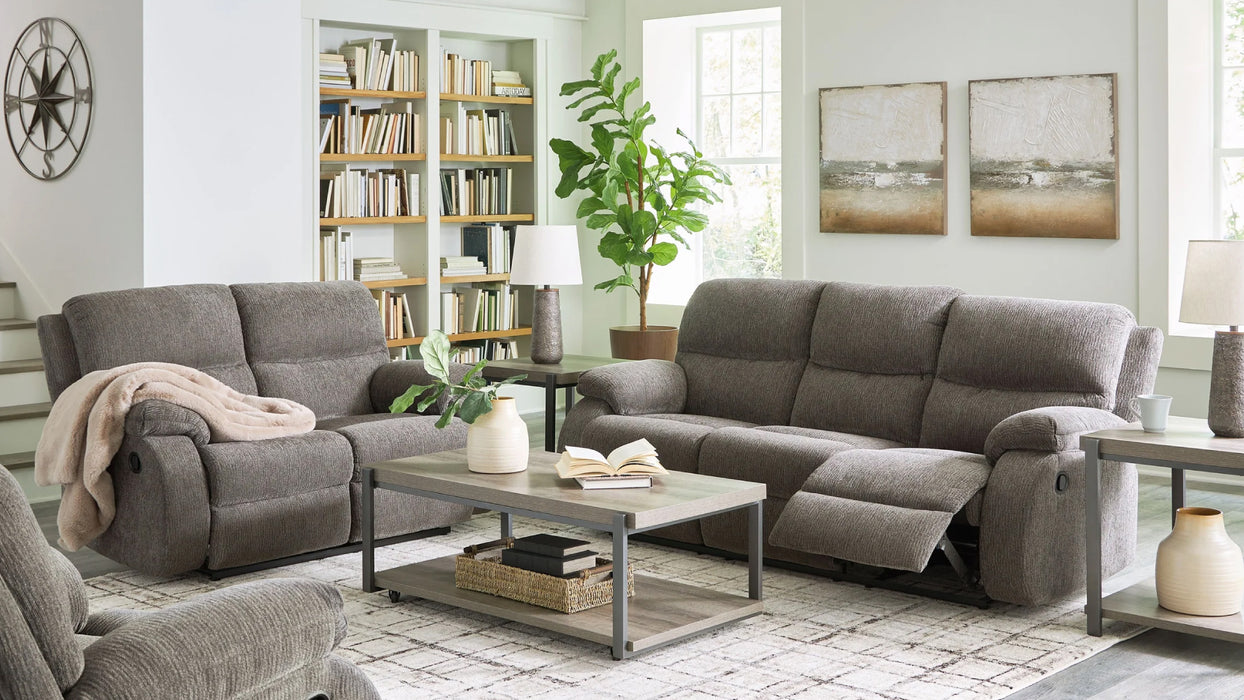 Scranto Reclining Sofa And Loveseat Set