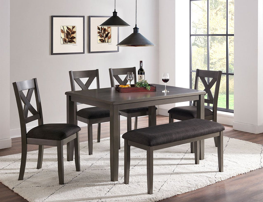 Chandler 6pc Dining Table & Chair Set