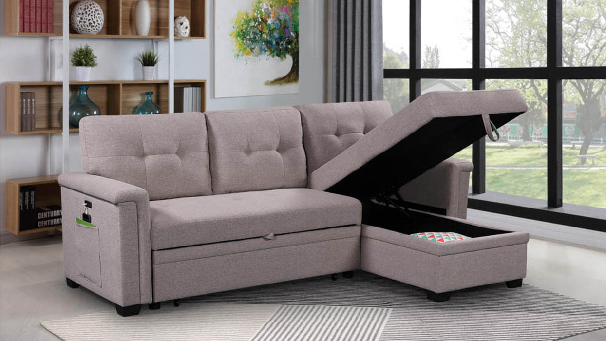 Ashlyn Sectional Sofa Bed