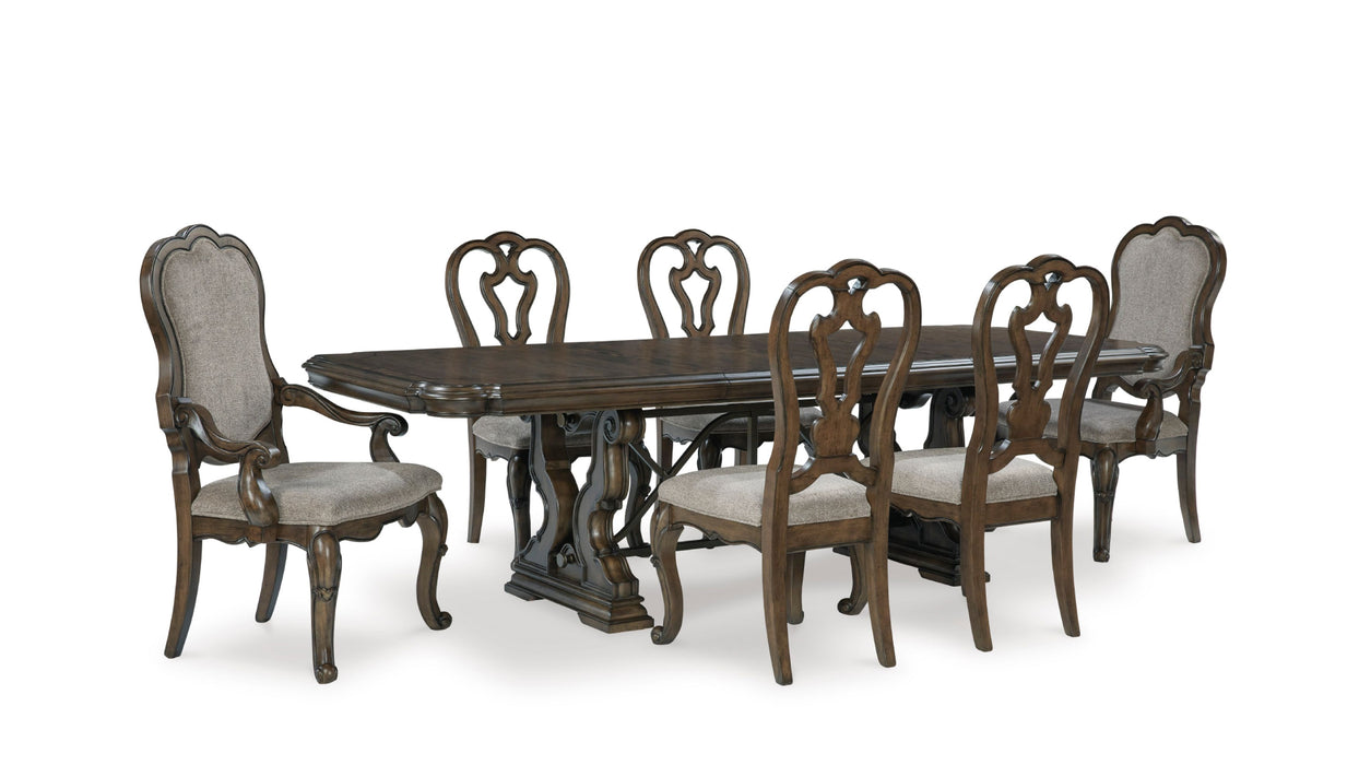 Maylee 7pc Dining Table & Chair Set