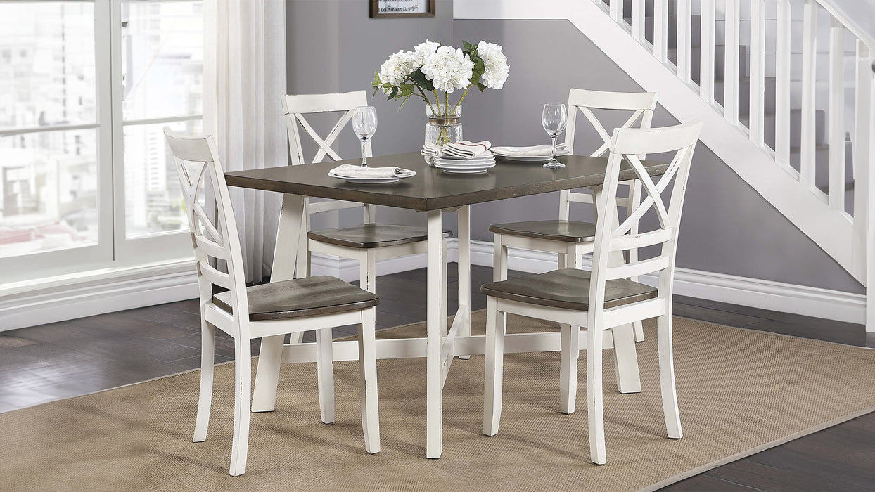 Troy 5pc Dining Table & Chair Set