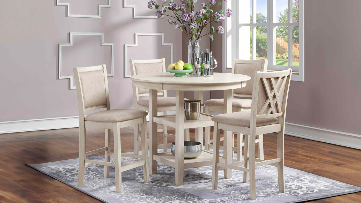 Amy 5pc Dining Table & Chair Set