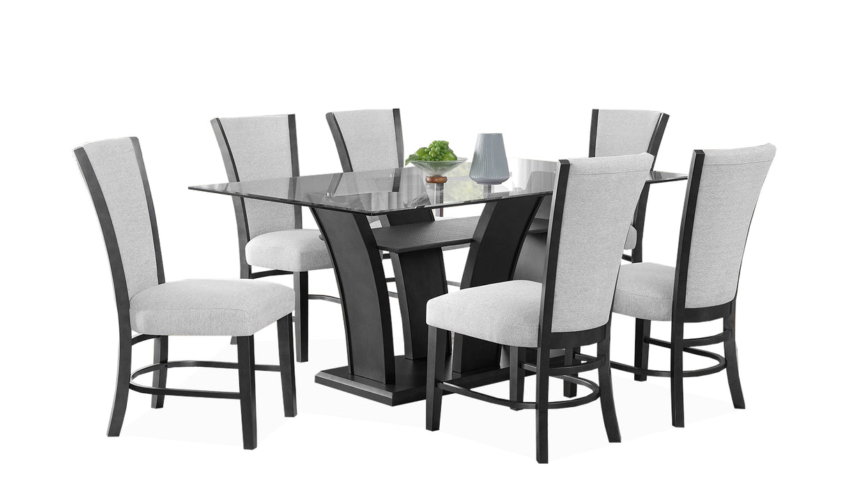 Camila 7pc Dining Table & Chair Set