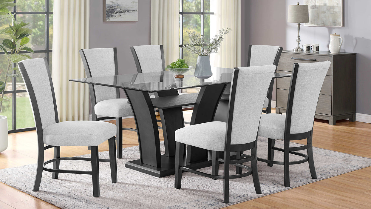 Camila 7pc Dining Table & Chair Set