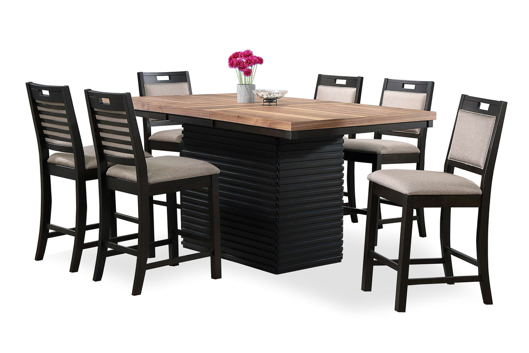 Dallas 7pc Dining Table & Chair Set