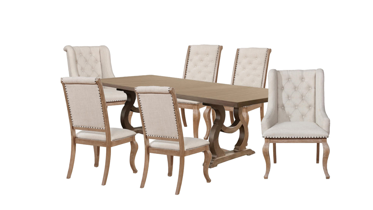 Brockway 7pc Dining Table & Chair Set