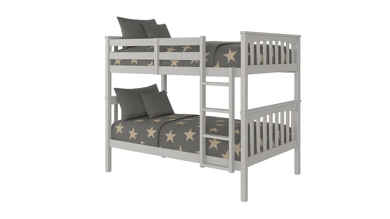 Bella Twin Over Twin Bunk Bed