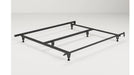 5 in 1 Frame Black Metal California King Adjustable Bed Frame