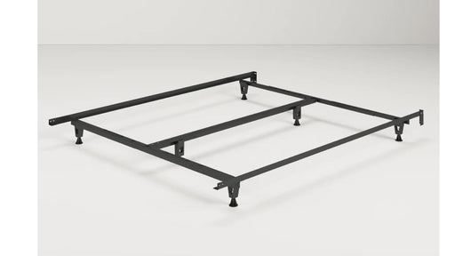 5 in 1 Frame Black Metal California King Adjustable Bed Frame