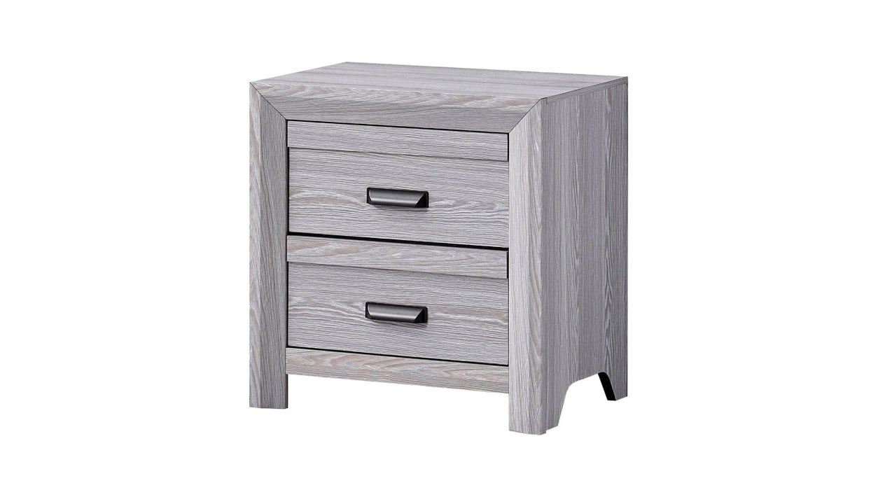 Adelaide Gray Wood And Upholstered Queen Bedroom Set