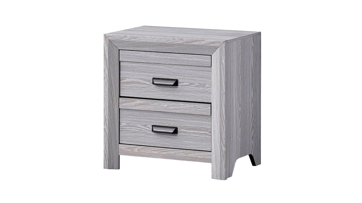 Adelaide Gray Wood And Upholstered Queen Bedroom Set