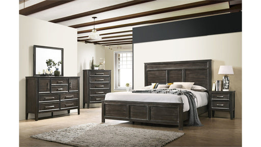 Andover Gray Wood Full Bedroom Set
