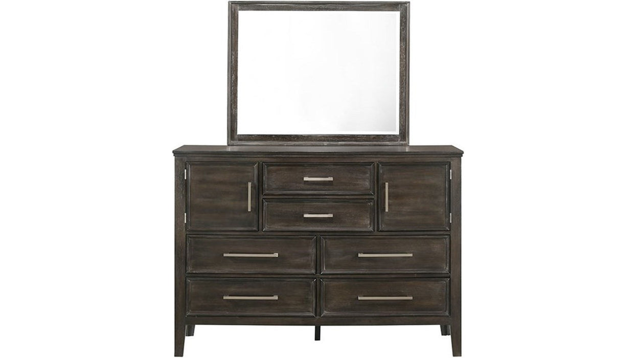 Andover Gray Wood Full Bedroom Set