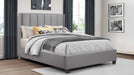 Anson Gray Faux Leather Full Bed