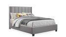 Anson Gray Faux Leather Full Bed