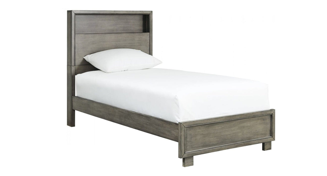 Arnett Gray Wood Twin Bedroom Set
