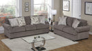 Atlantis Gray Fabric Sofa & Loveseat Set
