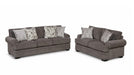 Atlantis Gray Fabric Sofa & Loveseat Set