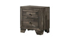 Atticus Brown Wood Full Bedroom Set