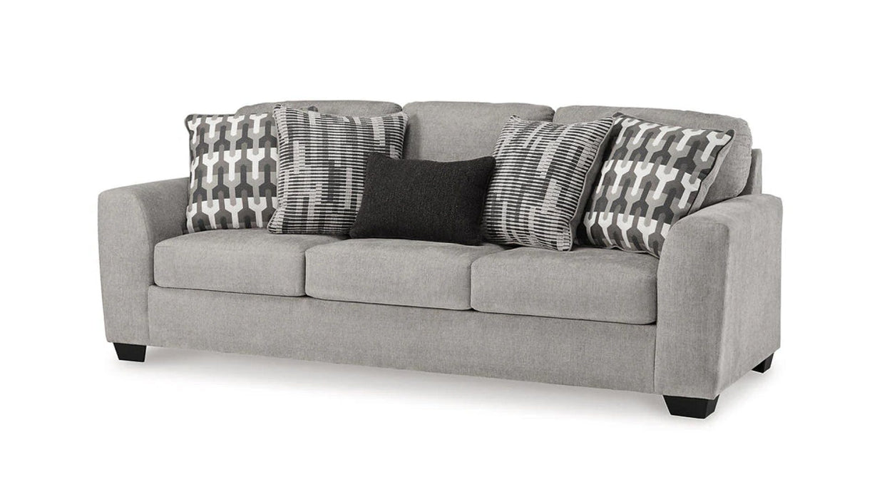 Avenal Park Beige Fabric Sofa Bed & Loveseat Set