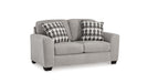 Avenal Park Beige Fabric Sofa & Loveseat Set