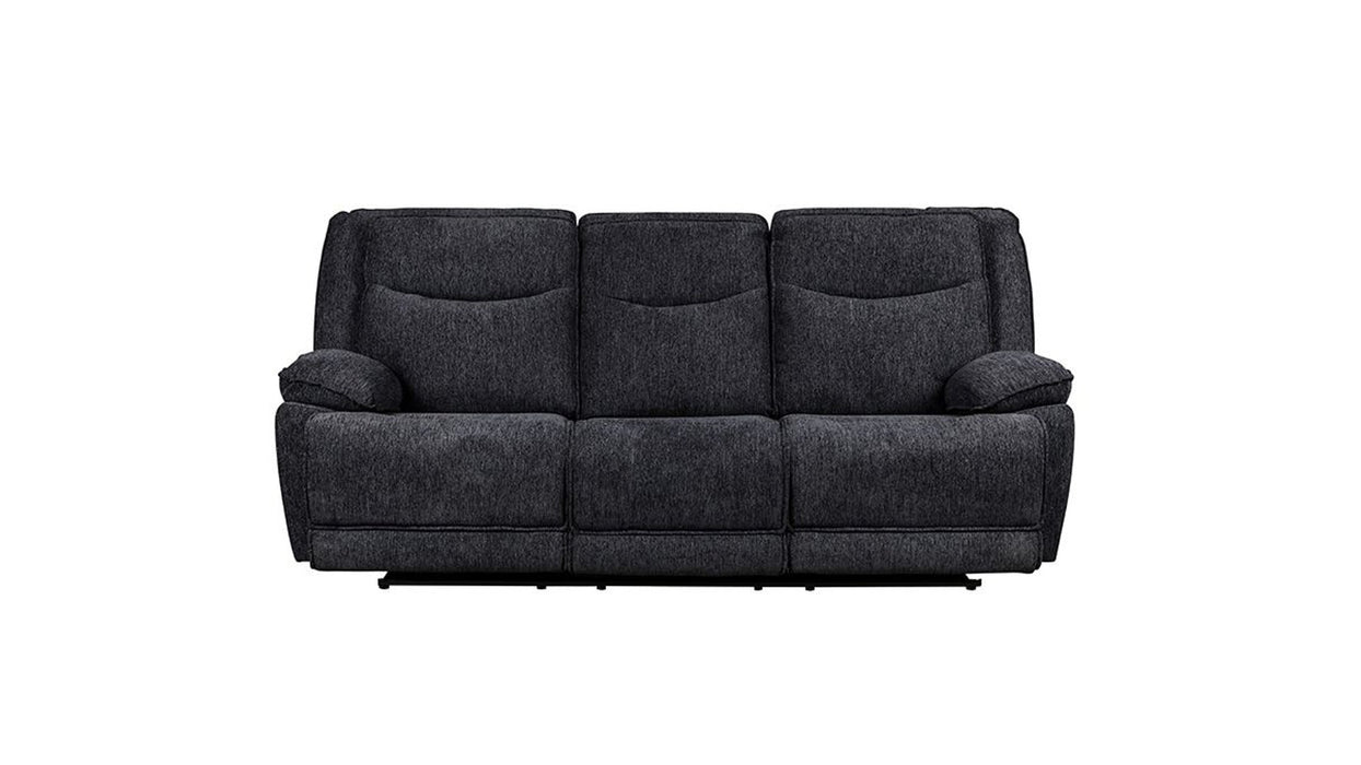 Baldwin Gray Fabric Reclining Sofa And Loveseat Set