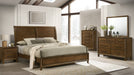 Ballard Brown Wood Queen Bedroom Set