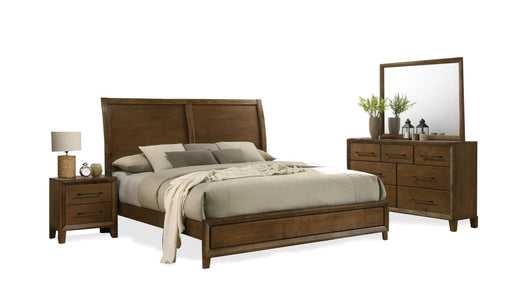Ballard Brown Wood Queen Bedroom Set