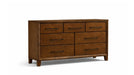 Ballard Brown Wood Queen Bedroom Set