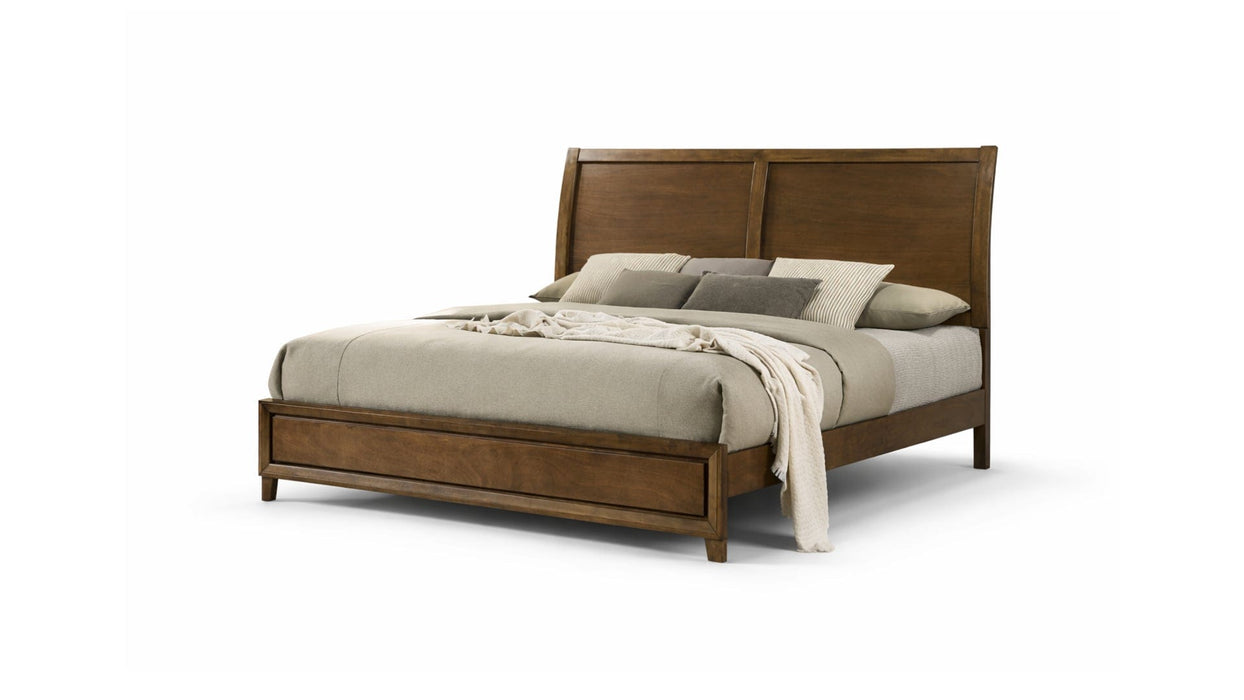 Ballard Brown Wood Queen Bedroom Set