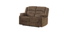 Bill Brown Fabric Reclining Sofa And Loveseat Set