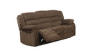 Bill Brown Fabric Reclining Sofa And Loveseat Set
