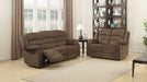 Bill Brown Fabric Reclining Sofa And Loveseat Set