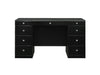 Black Wood Vanity Desk