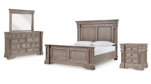 Blairhurst Brown Wood Queen Bedroom Set