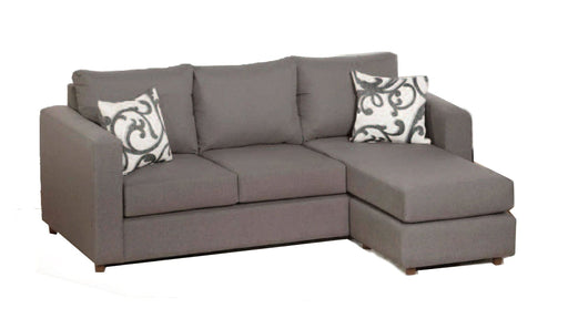 Boston Gray Fabric Sectional Sofa